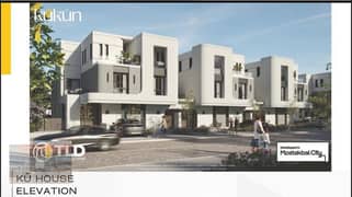 Townhouse for sale prime location with installment in kukun mostakbl city 0