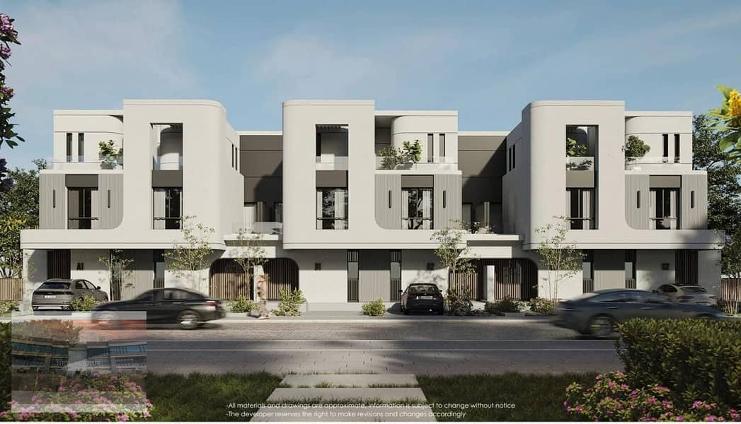 Townhouse for sale prime location with installment in kukun mostakbl city 7