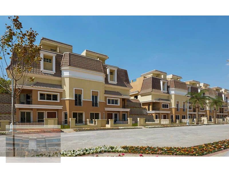 Villa corner for sale with installment in sarai 1