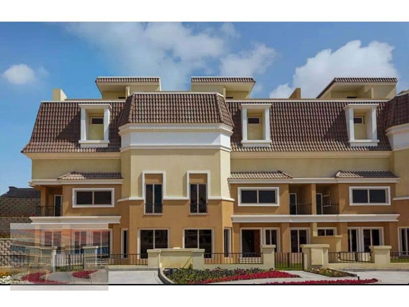 Villa corner for sale with installment in sarai 2