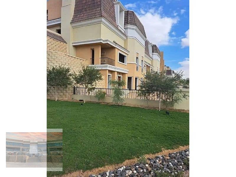 Villa corner for sale with installment in sarai 6