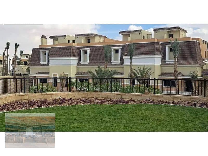 Villa corner for sale with installment in sarai 9