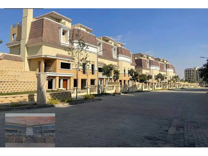 Villa corner for sale with installment in sarai 10