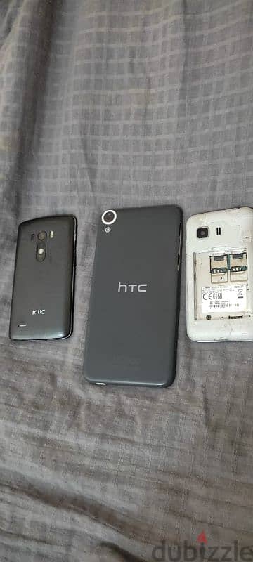 موبايل سامسونج و htc 1