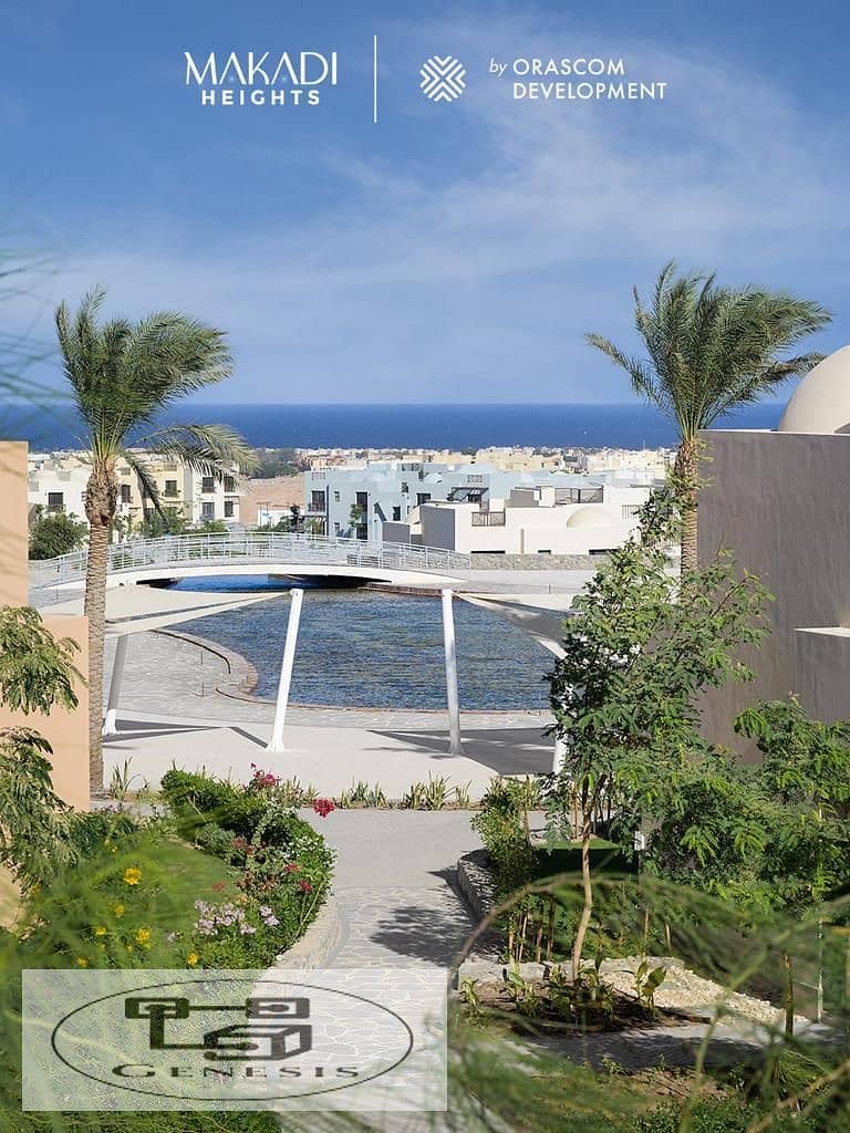 3Bedroom Villa with Pool and Sea View in Makadi Heights Hurghada Orascom 13