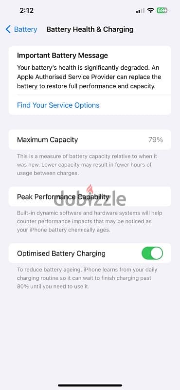 iphone 12 pro max 256g (battery:79%) 2