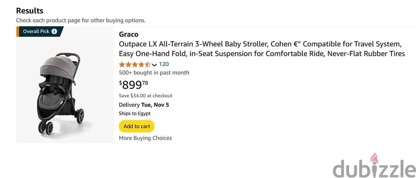 اقرا الاعلان الاول GRACO lX STROLLER 3