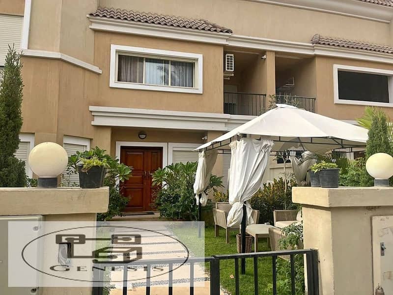 For sale villa 239m in Sarai Compound New Cairo next to Madinaty with installments over 8 years 1