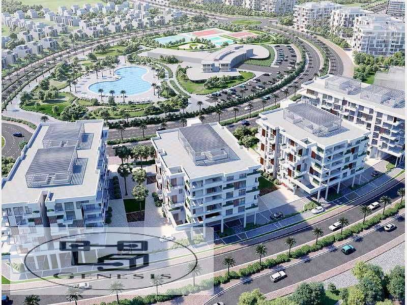 Apartment 135m with installments next to the International Medical Center in Al Burouj Compound 1