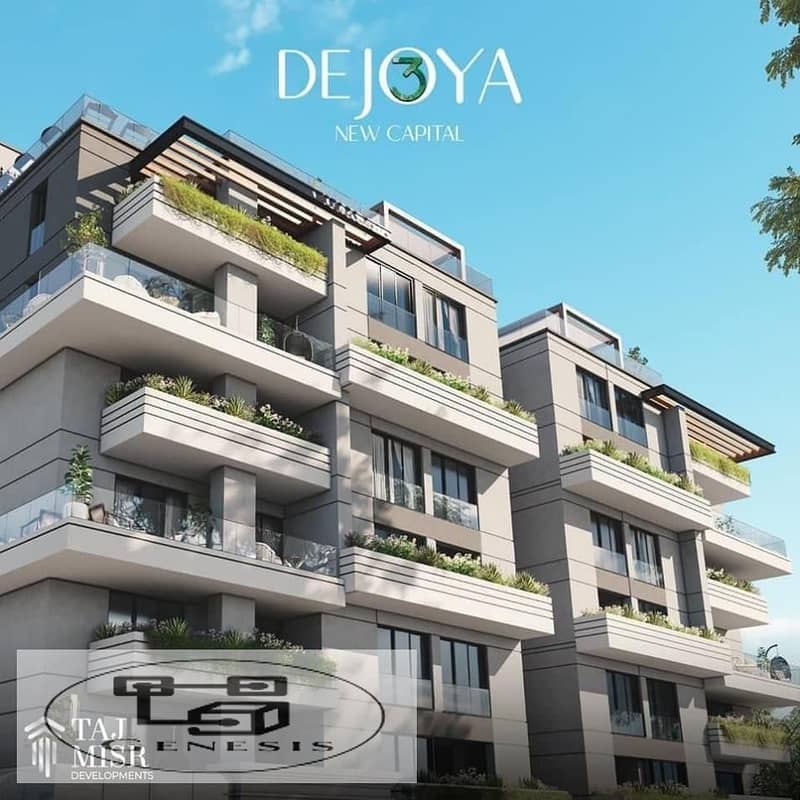 Receive immediately an apartment next to the embassy district in De Joya 3 Compound, New Capital 9