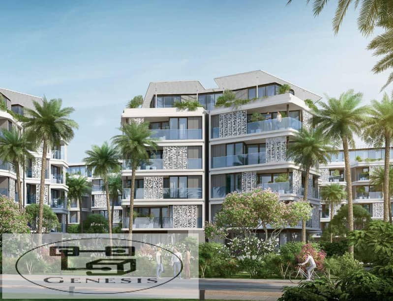 على اطول فترة سداد شقة 3 غرف فى كمبوند بادية بالم هيلز اكتوبر Badya palm hills 7