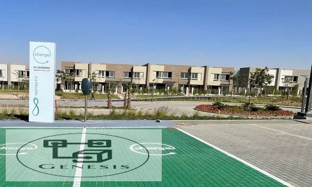 على اطول فترة سداد شقة 3 غرف فى كمبوند بادية بالم هيلز اكتوبر Badya palm hills 8