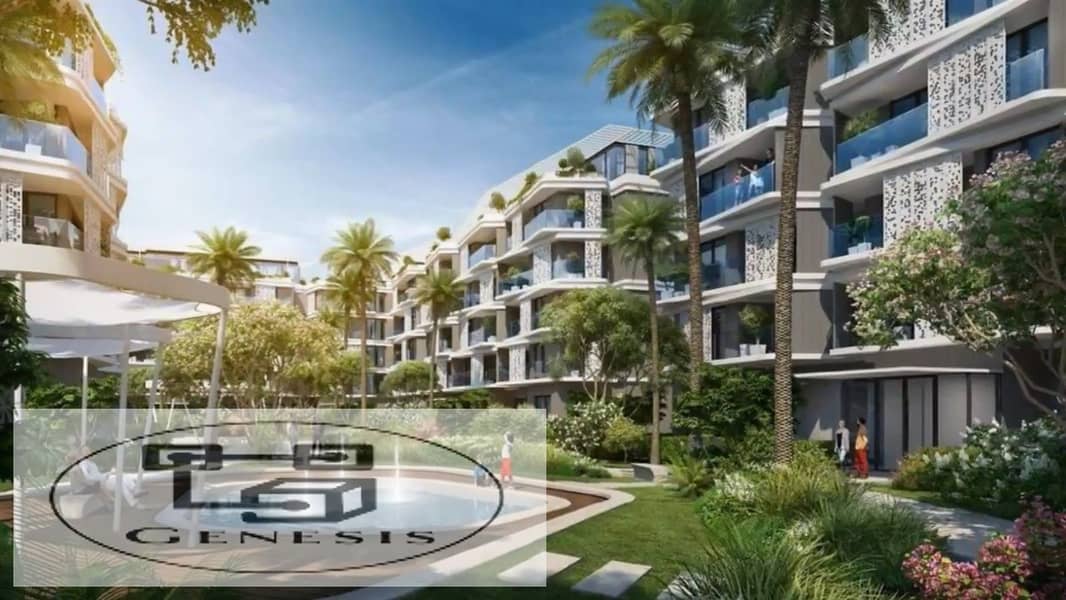 على اطول فترة سداد شقة 3 غرف فى كمبوند بادية بالم هيلز اكتوبر Badya palm hills 11