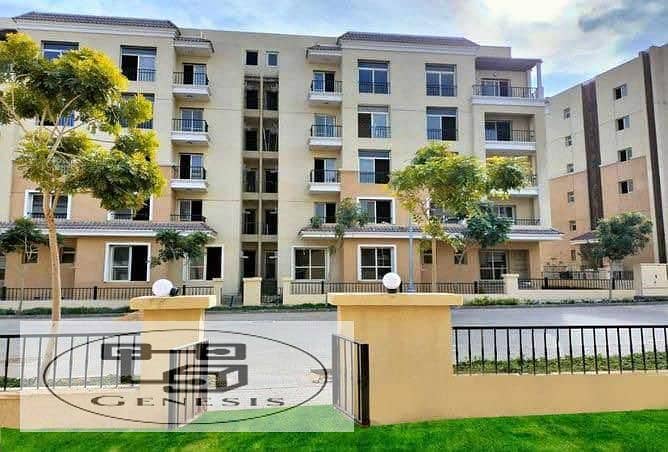 Apartment 155 sqm - on landscape in Sarai Compound in front of Madinaty 4