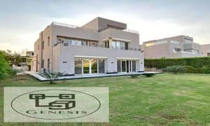 Villa 227m In Palm Hills Compound Compound On Landscape With Installments Over 8 Years 0