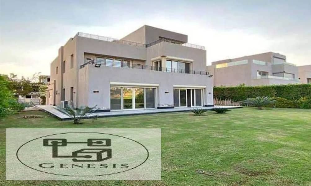 Villa 227m In Palm Hills Compound Compound On Landscape With Installments Over 8 Years 0