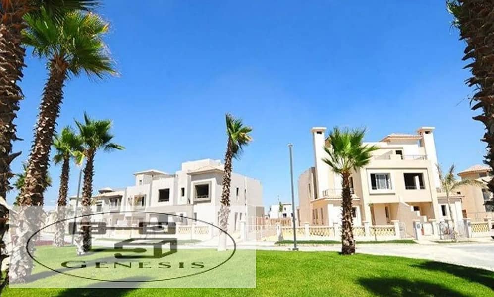 Villa 227m In Palm Hills Compound Compound On Landscape With Installments Over 8 Years 7