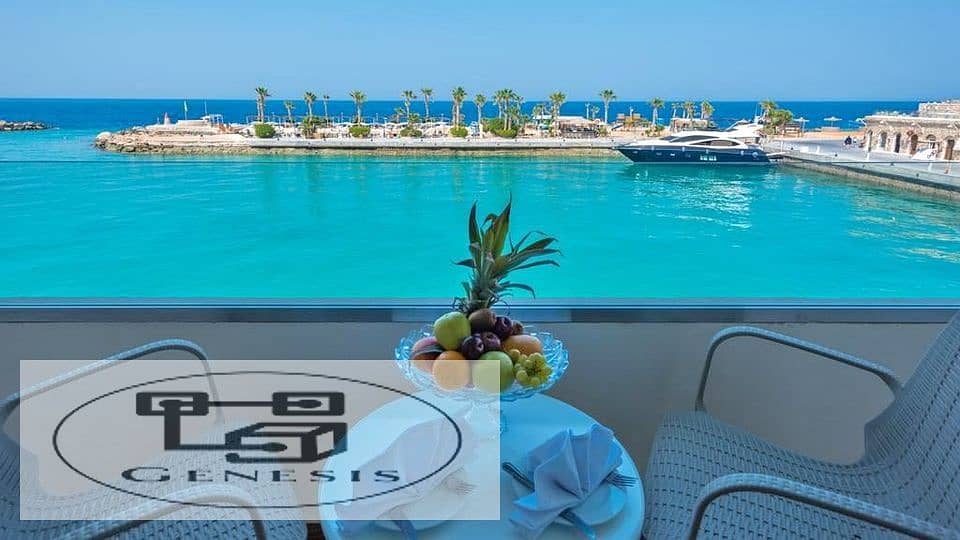 Chalet 115m with Ultra Lux Installment On The Sea Directly - In Soma Village bye Hurghada 0