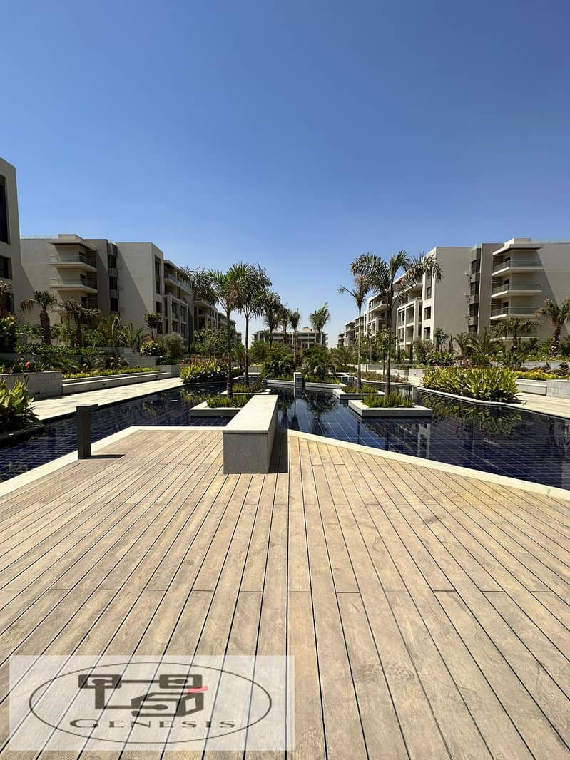 Apartment 121m two rooms + garden in the heart of the Fifth Settlement with Installments The Address East Compound 6