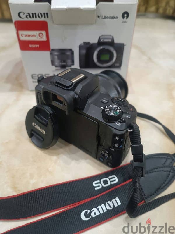 canon m50 mark 1 بحالة ممتازة 4