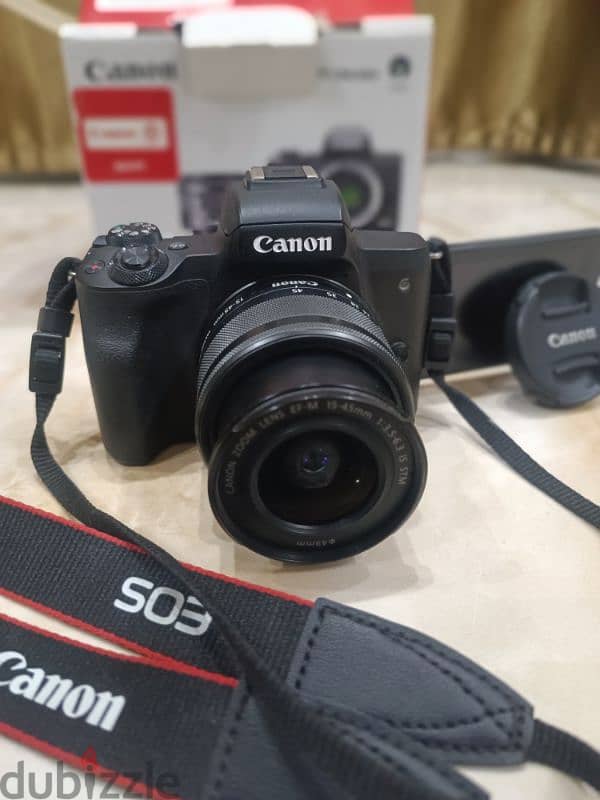 canon m50 mark 1 بحالة ممتازة 5