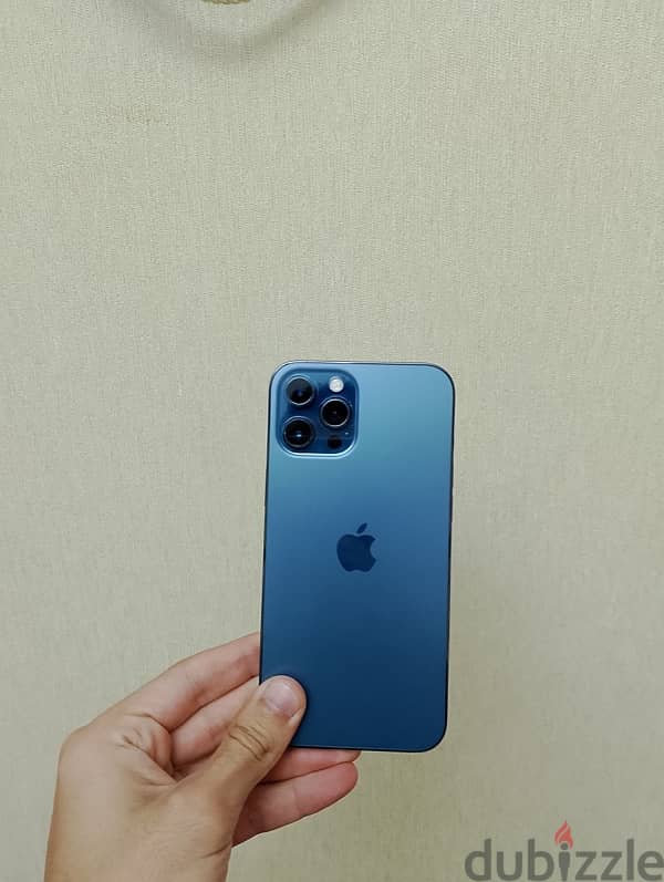 iPhone 12 Pro max 256 gb with box _ ايفون 12 برو ماكس 256 معاه العلبة 3