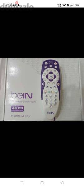 رسيفر BEIN 4k  احدث اصدار زي الجديد بالظبط باشتراك في باقة سنوية. 5