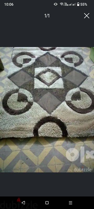 سجادة تركي وبر ممتاز