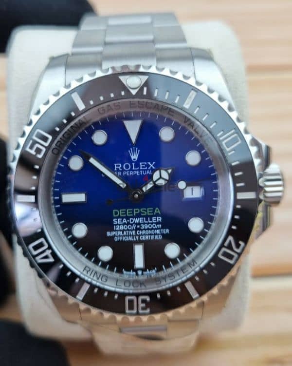 Rolex deep sea bleu dweller 0