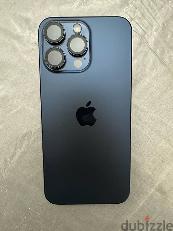 iPhone 15 pro max blue titanium 3