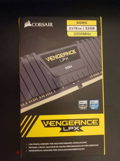 Corsair VENGEANCE LPX DDR4 RAM 32GB (2x16GB) 3200MHz CL16