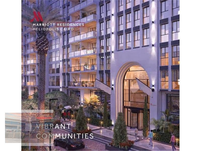 Apartment with lowest installment & Fully finished- Marriott residences Heliopolis cairo 7