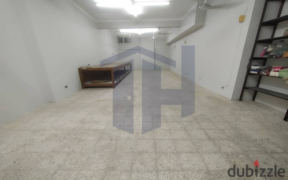 Commercial store for rent, 110 sqm, Janaklis (Abu Qir St. ) 1