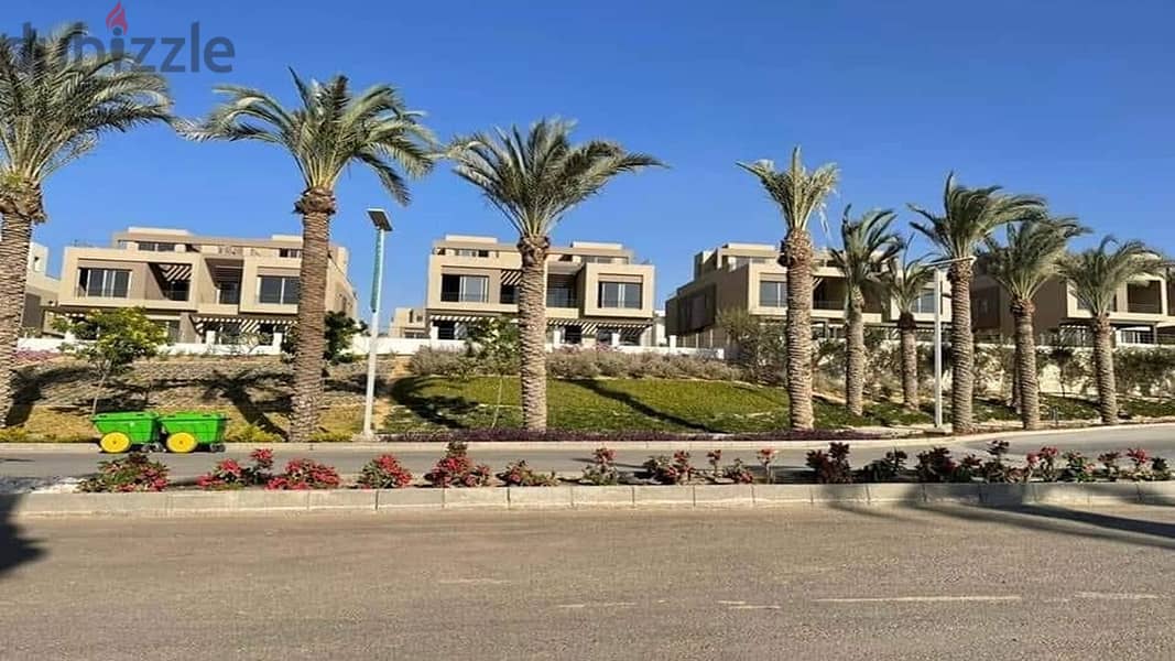 شقة للبيع بكمبوند Palm Hills لوكيشين مميز استلام فوري باقل سعر 5