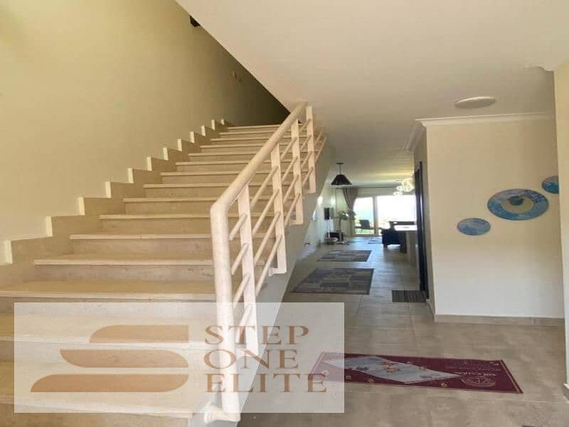 Standalone villa with full sea view for sale in the largest beach in Ain Sokhna 7