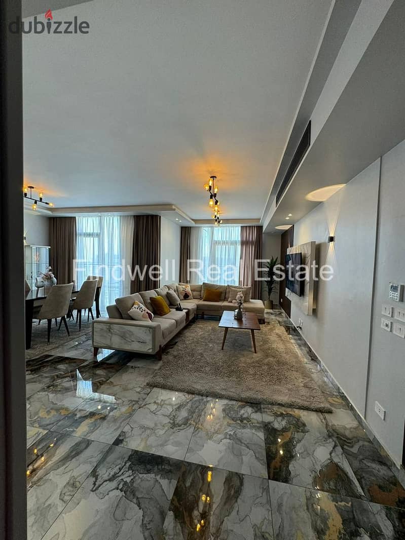 Apartment for rent at eastown ⁠fully  furnished New Cairo / Eastown Compound 1