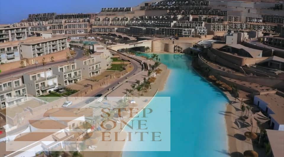 With full sea view, chalet for sale (in installments over 10 years) in Monte Galala, Ain Sokhna 6