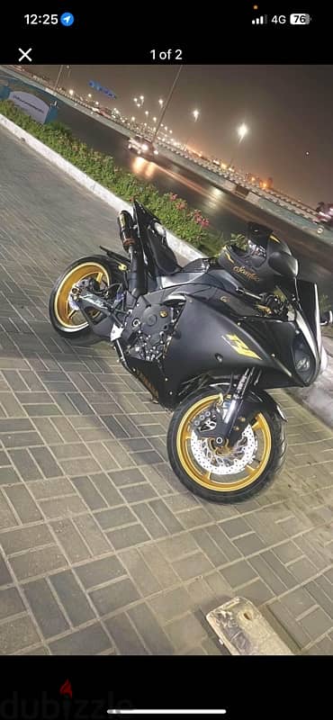 Yamaha R1 2009 Gold Edition