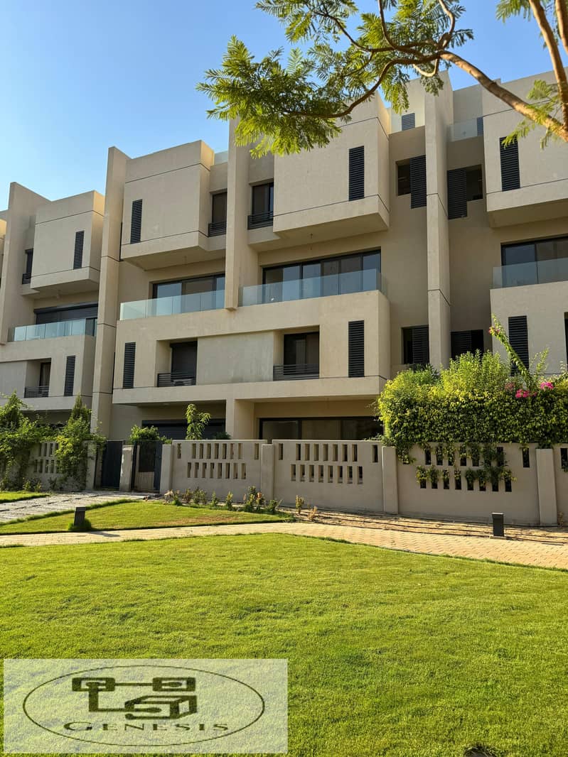 Apartment for sale, fully finished, without down payment, installments over 8 years, without interest, in Al Burouj Compound, El Shorouk 13