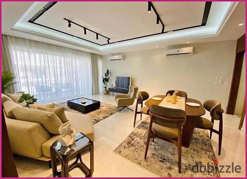 Finished apartment with hotel-quality finishing, including air conditioning and kitchen, for sale in Valore in front of city centre almaza r 4