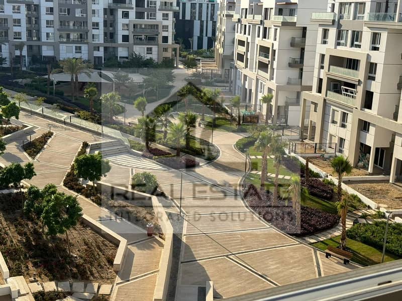 For sale duplex 216 m with down payment and installments with view landscape prime location in Hyde Park Compound 1