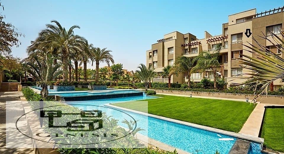 شقة للبيع 204م في سوان ليك ويست اكتوبر بفيو دايركت علي اللاجون Swan lakeer west 6 octob 7