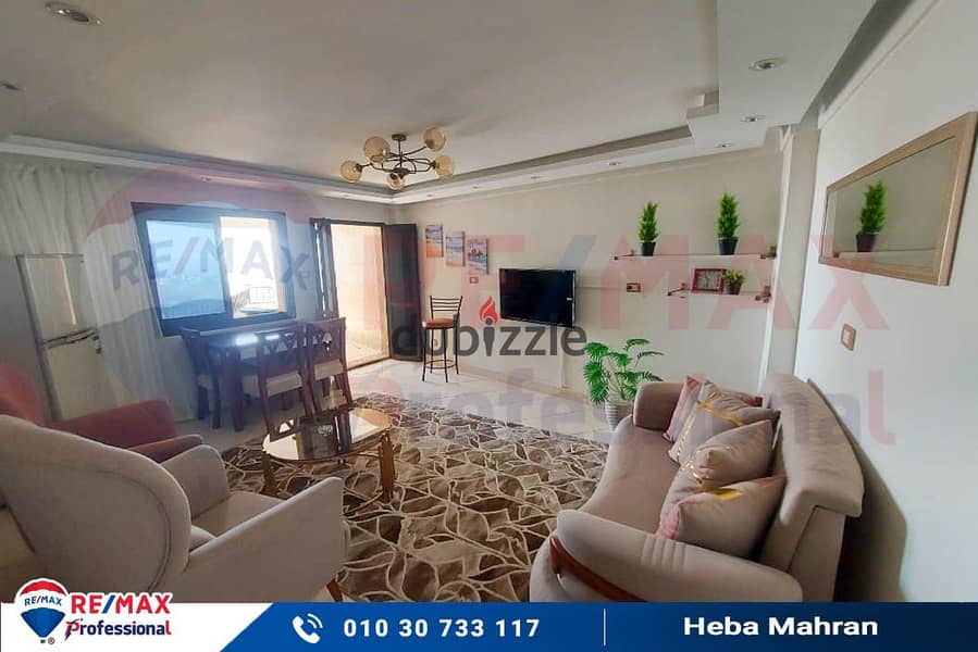 Apartment for rent furnished 70 m Sidi Gaber (directly on the sea) 1