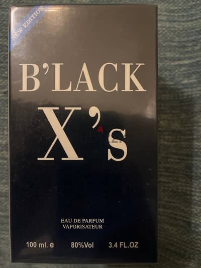 black xs rose paris for men