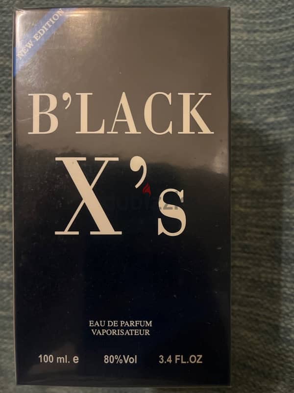 black xs rose paris for men 0