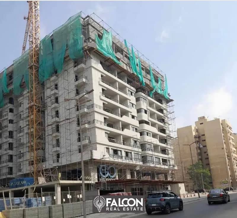 Ready to move commercial store directly in front of City Stars Mall and Nozha Street for sale with installments in Nasr City Go Heliopolis Compound 7