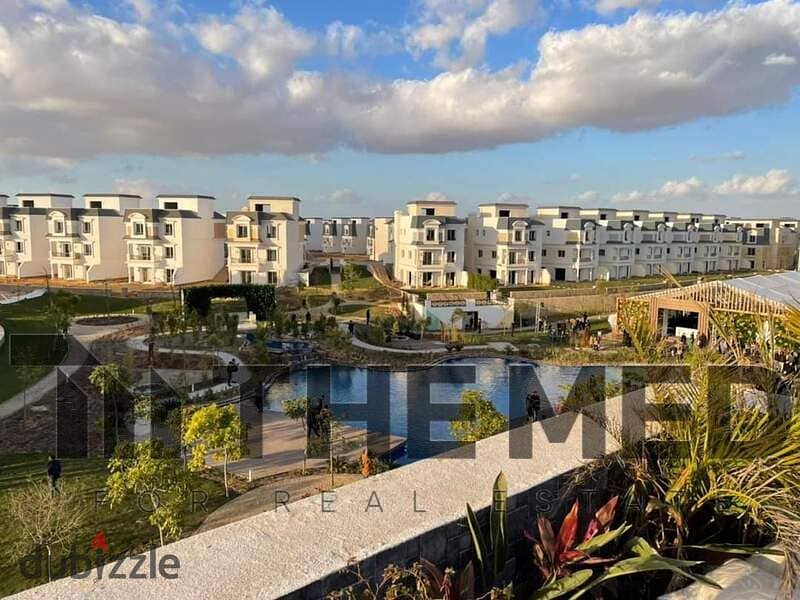 Townhouse Middle consisting of 4 floors including a basement in Mountain View Chill Out Park, with Dp 6,150,000 EGP and the rest in semi-annual instal 1