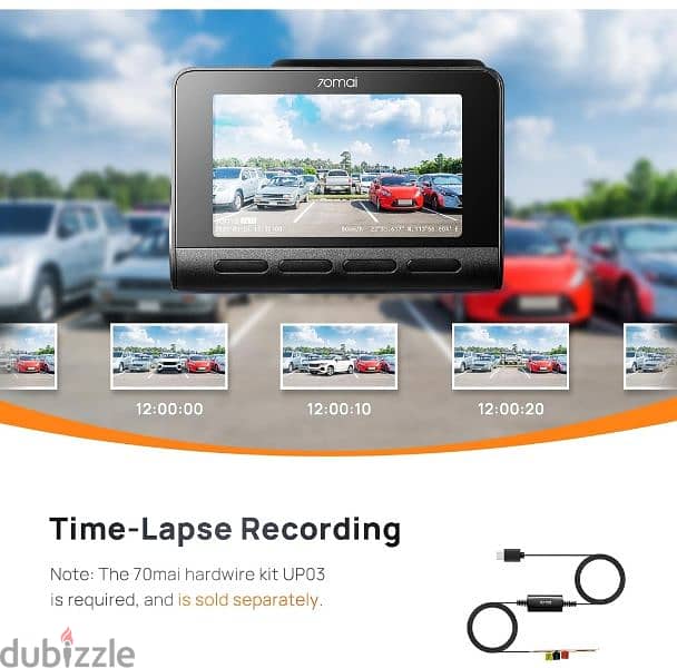 70mai 4K Dashcam A810 with hardware kit 4