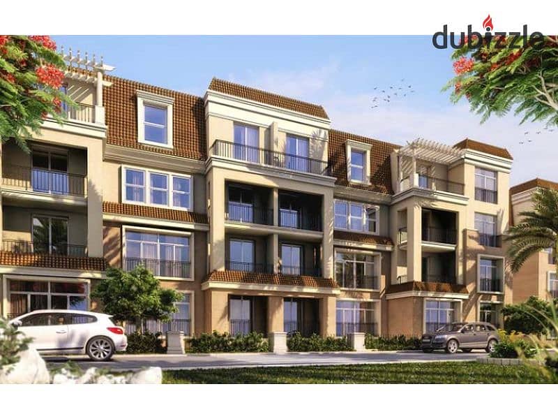 town house for sale in sarai  S2 new cairo  with down payment 5