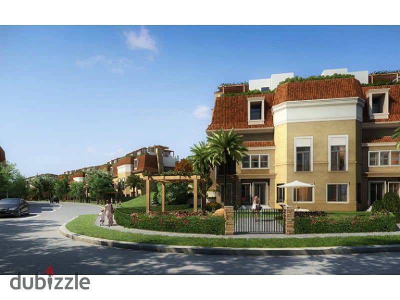 town house for sale in sarai  S2 new cairo  with down payment 6